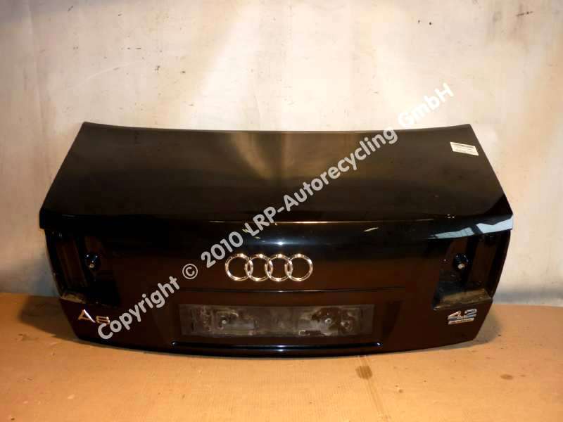 Audi A8 D3 4E BJ2002 original Heckklappe Heckdeckel LZ9W schwarzmetallic